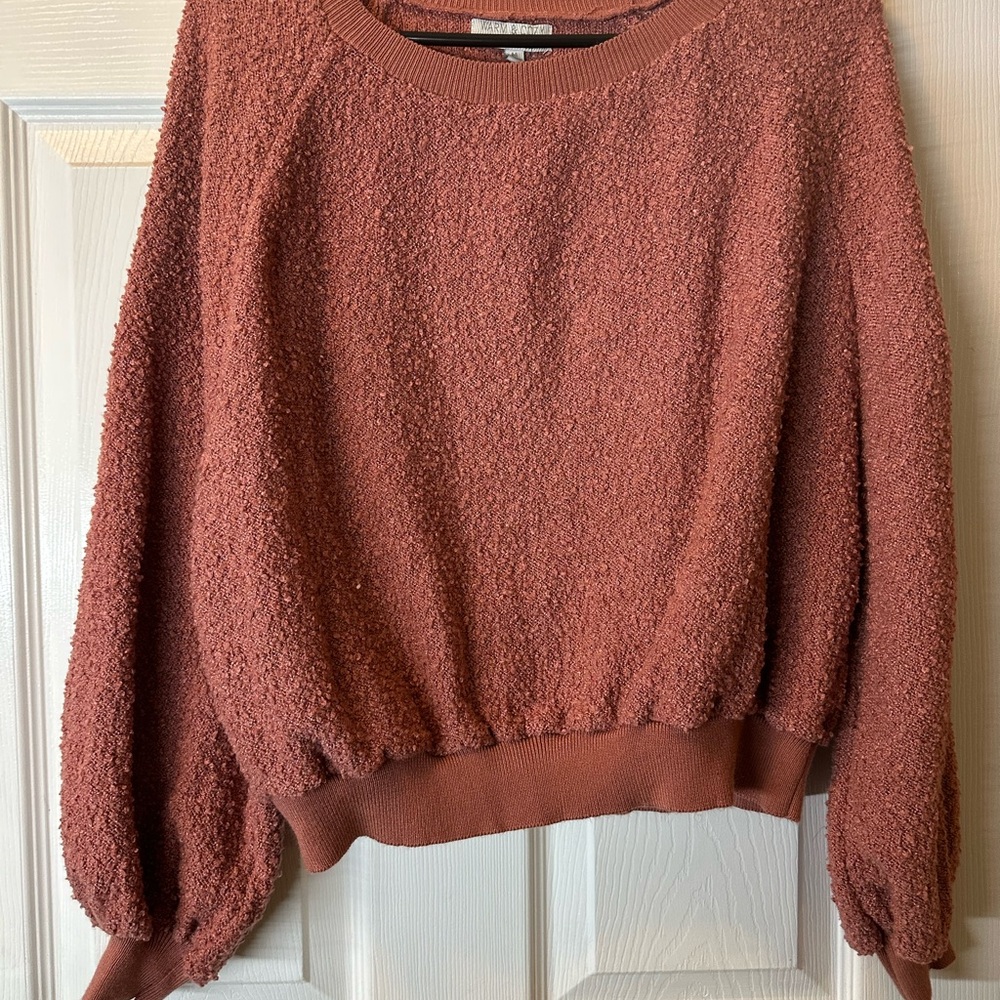 Cozy Women's Rust Sweater